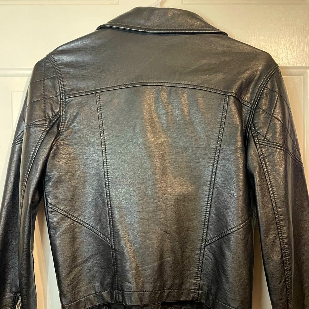 Abercrombie & Fitch Vegan Leather jacket (used)